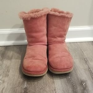 Pink Bailey Bow Uggs 7
